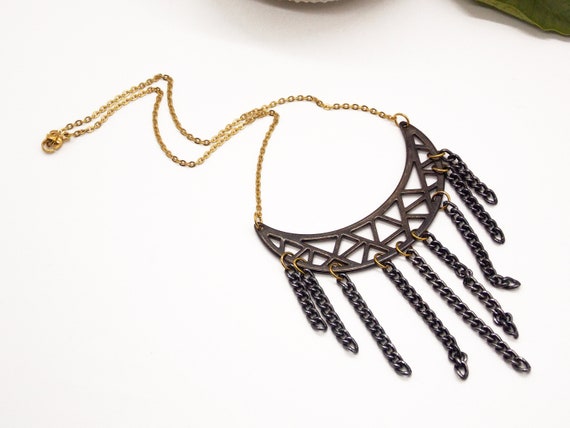Black chain cheap chandelier