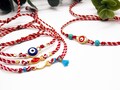Greek Martis bracelet | Martenitsa | March sun protection armband | Evil eye bracelet | Greek Traditional Martaki | Baba Marta bracelet gift