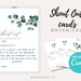BOTANICAL Shout Out Cards, For Staff, Co-workers, Employees, Students or Teachers, Digital Templates, Printables, Editable on Canva 