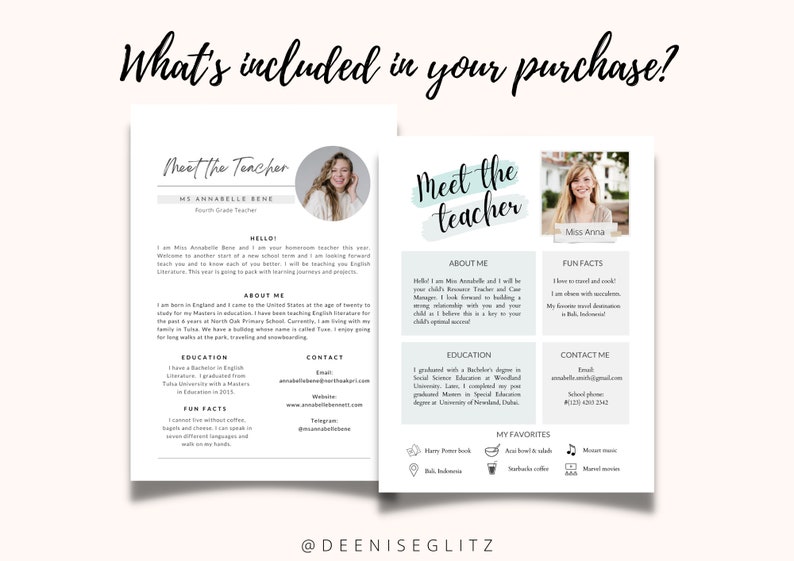 Fresh employee favorites list template my favorite things etsy