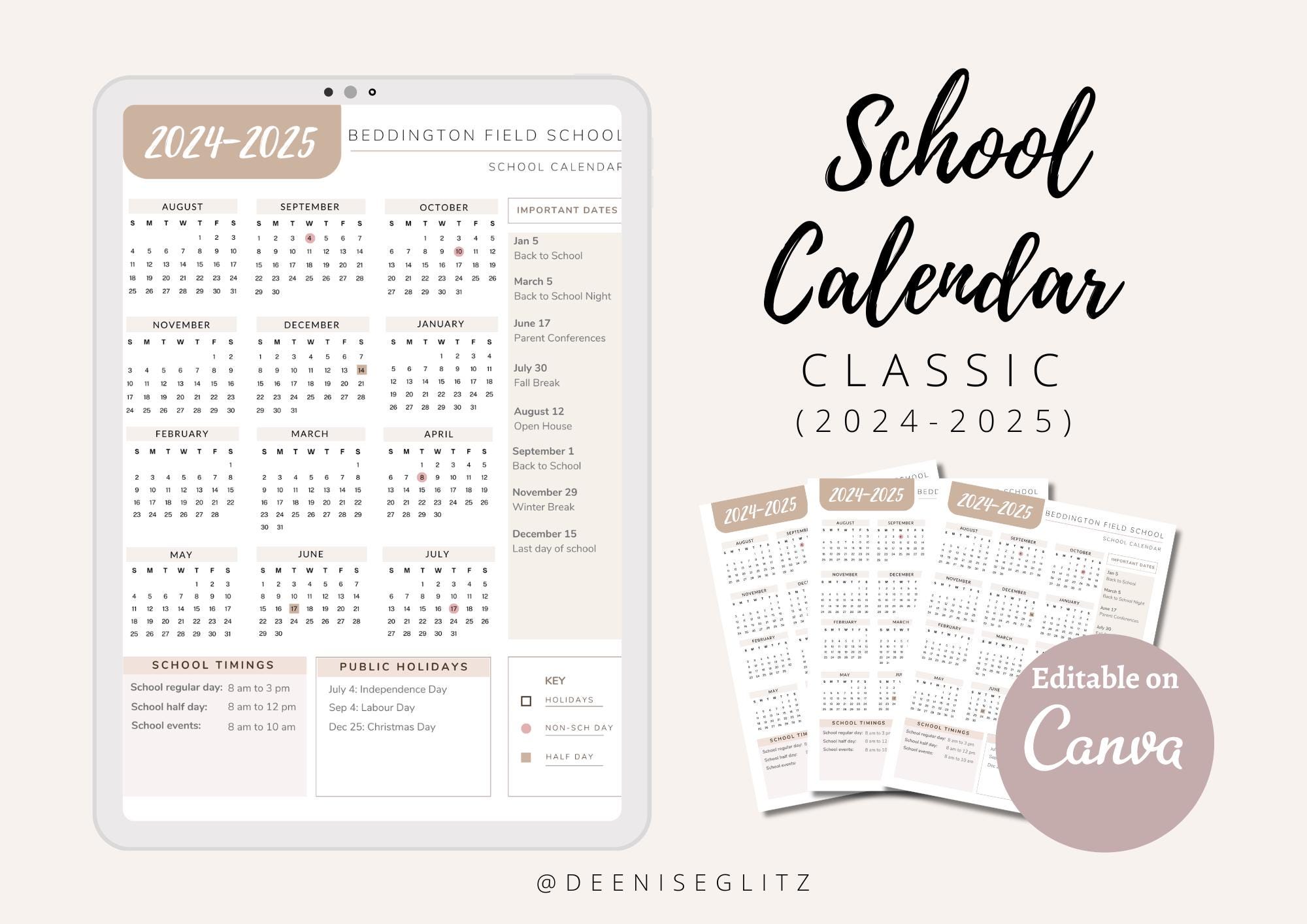 2024 2025 Academic Calendar - Etsy 2024-2025-academic-calendar-etsy