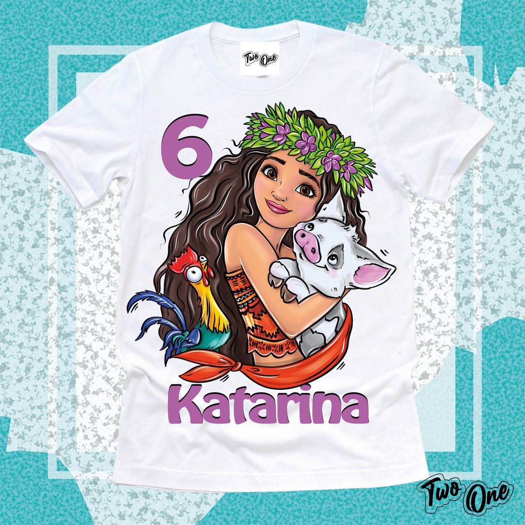 Moana Little Birthday Shirt,moana Shirt,birthday Little Moana Shirt ...
