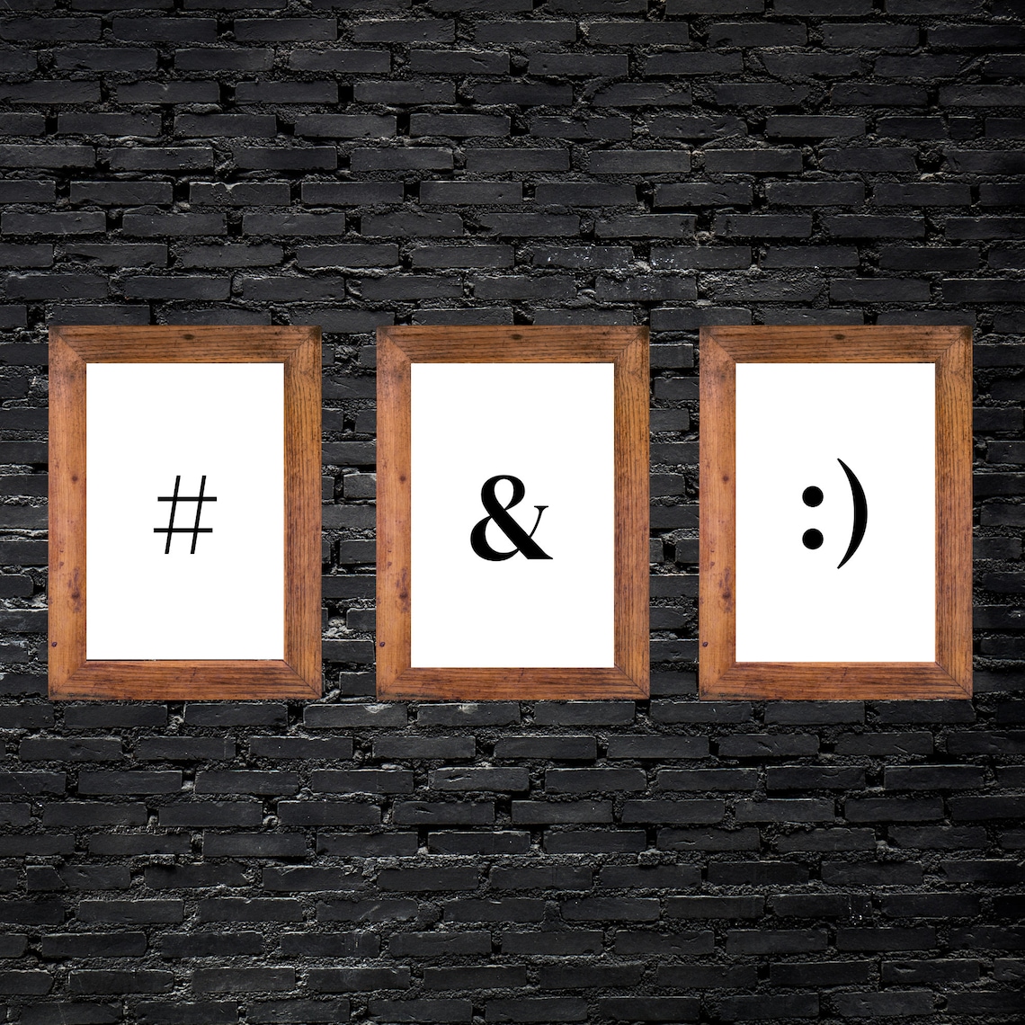 Hashtag Art Print / DIGITAL DOWNLOAD / Printable Art / Etsy