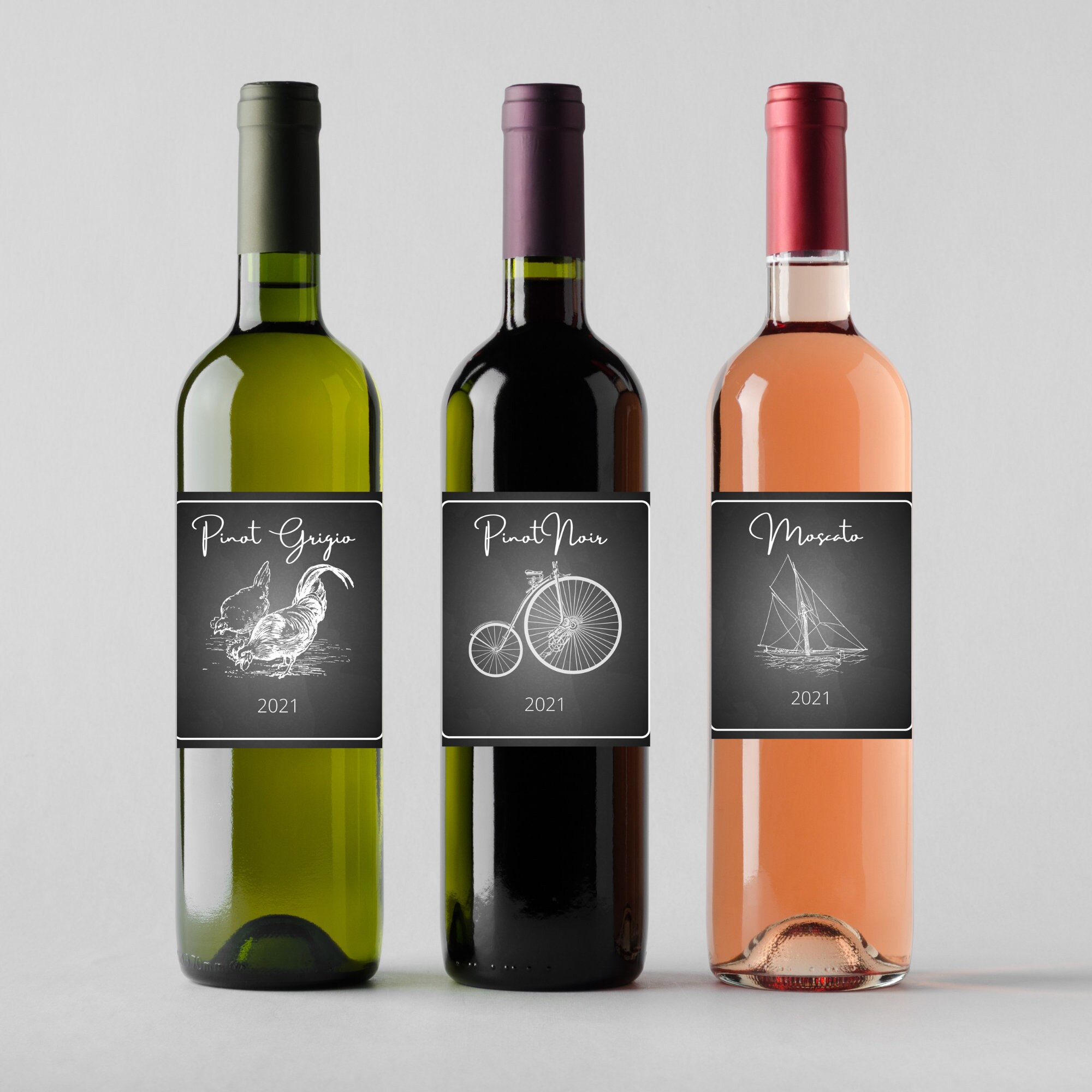 Vintage Wine Labels Etsy