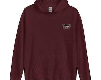 HAM44 & RUS63 2024 F1 Car | Embroidered Hoodie