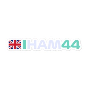 Lewis Hamilton Kiss-Cut Sticker