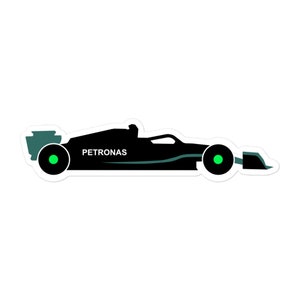 F1 Mercedes Car Kiss-Cut Sticker