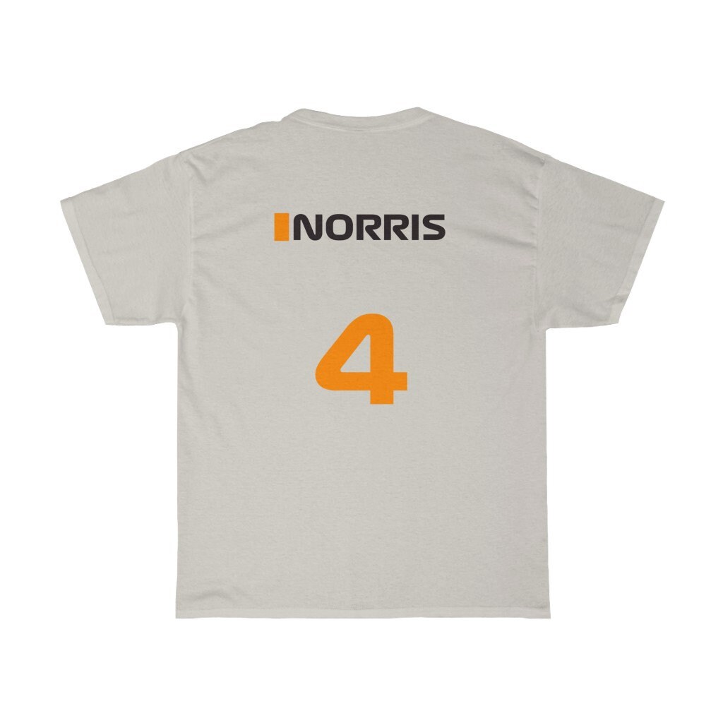 Discover Lando Norris Heavy Cotton Tee | Formula 1 T-Shirt | F1 McLaren