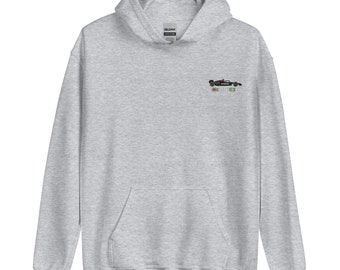 RUS63 2024 F1 Car | Embroidered Hoodie