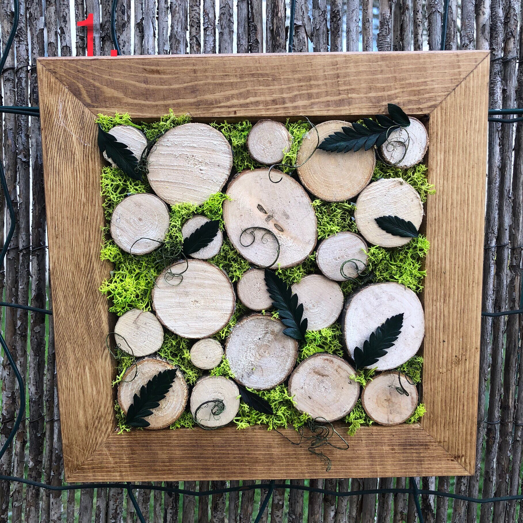 Petit Cadre en Végétaux Stabilisé