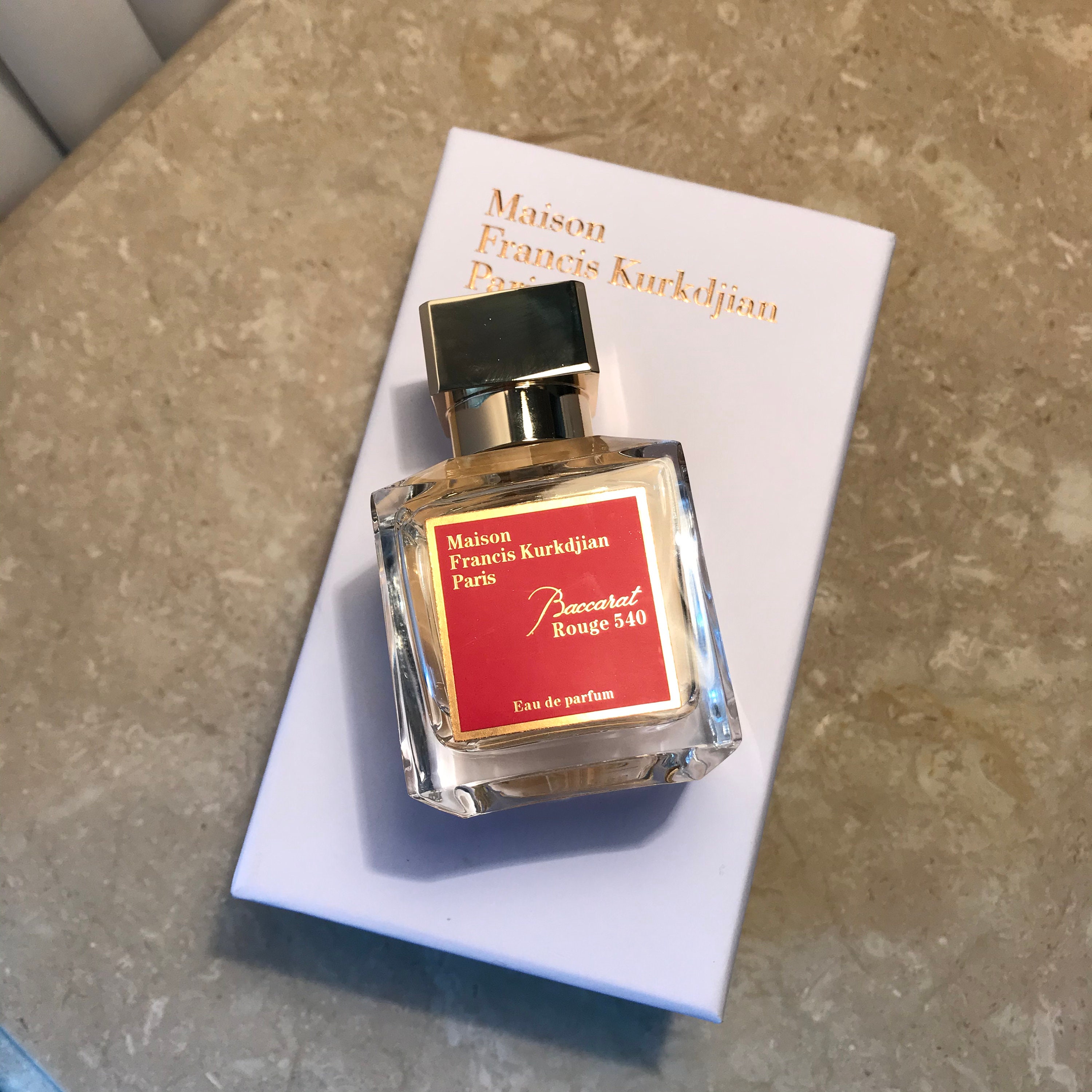 New Maison Francis Kurkdjian Baccarat Rouge 540 2.4 oz 70 ml Etsy