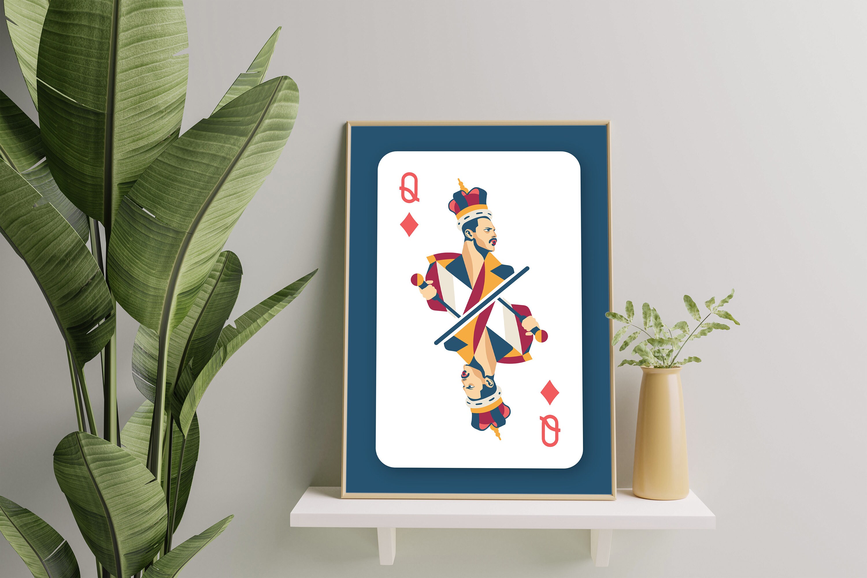 Affiche Freddie Mercury Queen .45 X 60 cm