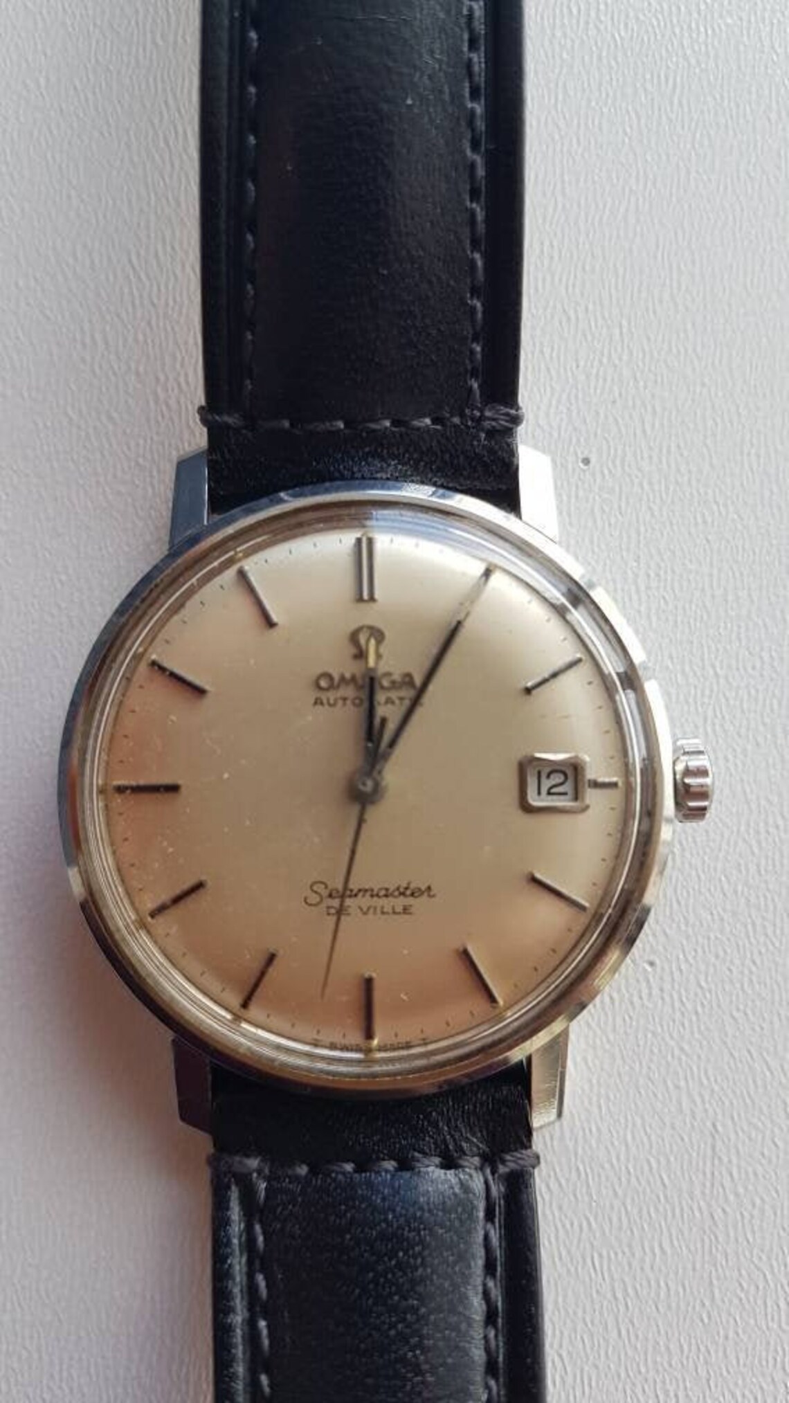 Vintage Swiss made Omega Watch Seamaster Automatic Waterproof Etsy