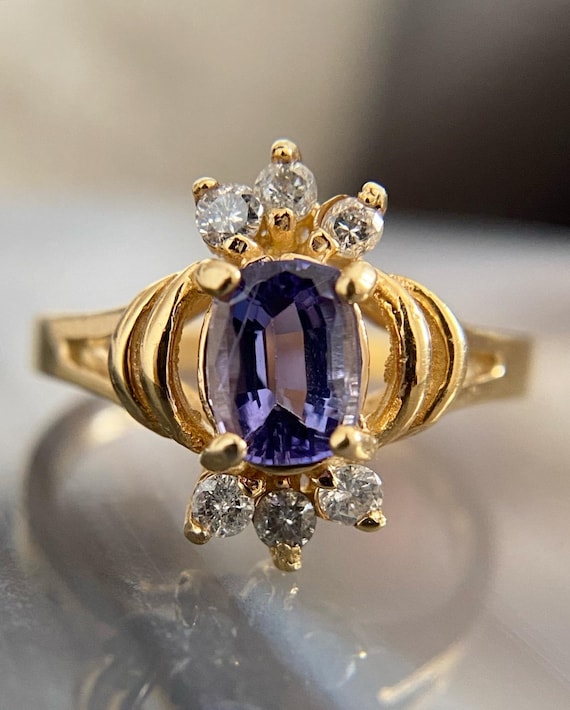 Vintage 14k Tanzanite Ring