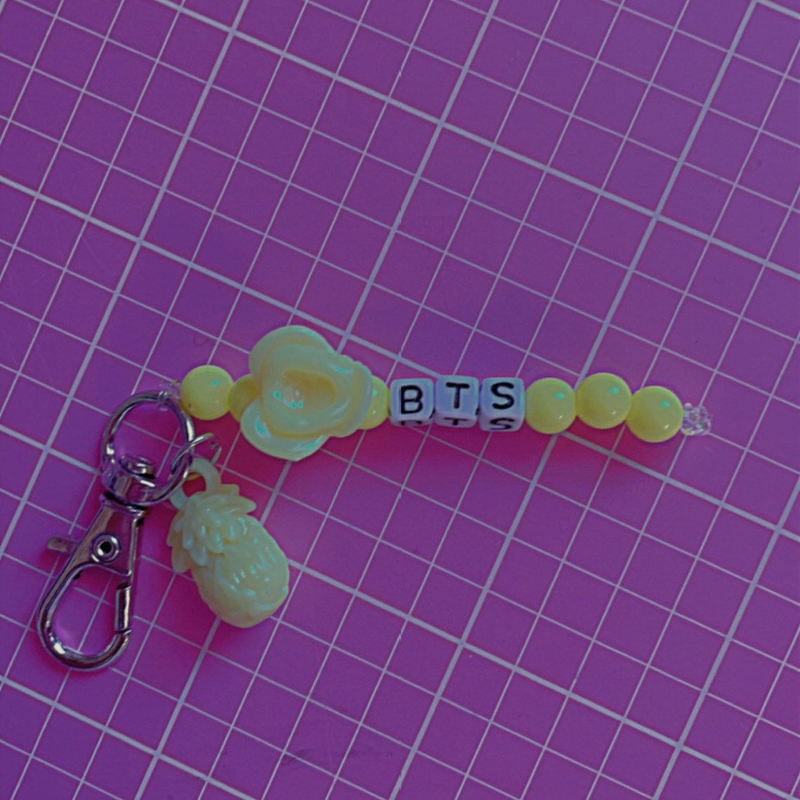 Kpop Beaded keychainsAstro BTS Treasure Enhypen Etsy