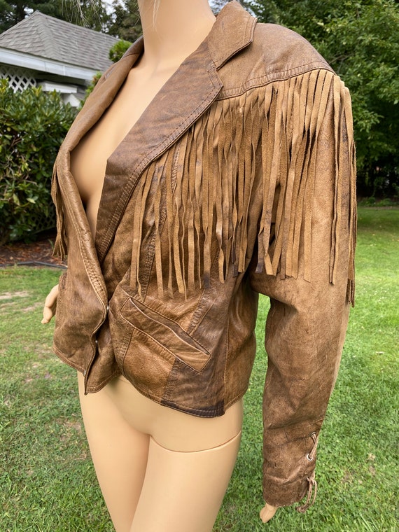 Western Leather Jacket - image 4