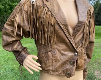 Western Leather Jacket