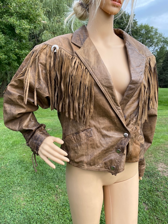 Western Leather Jacket - image 1