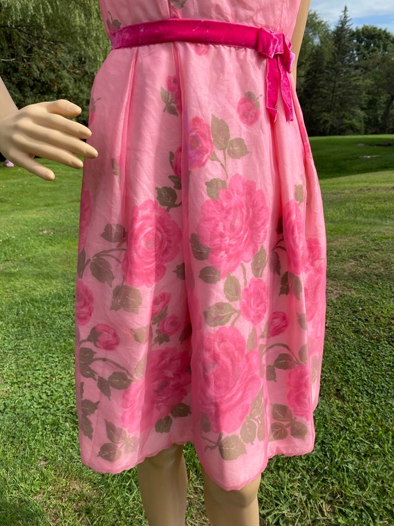 Vintage Rose Dress - image 3