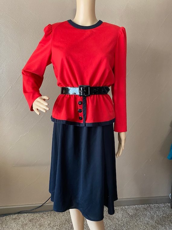 Vintage blouse/ skirt set