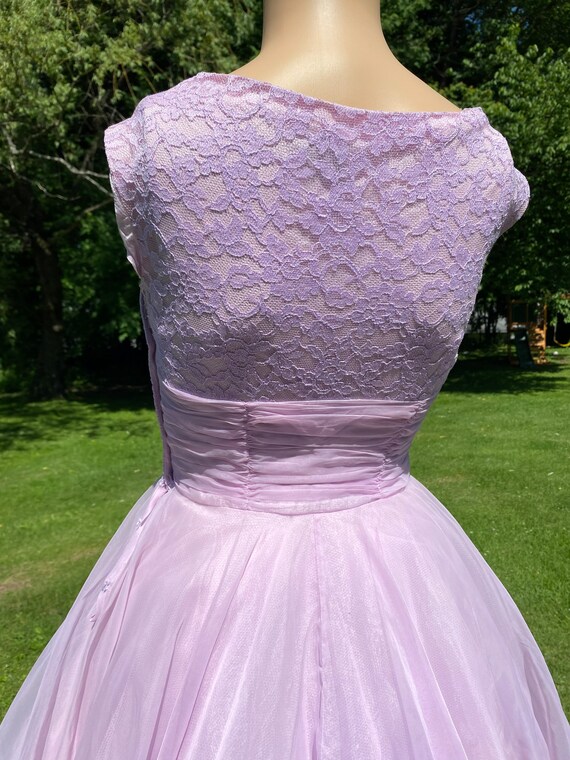 Vintage Purple Dress - image 5