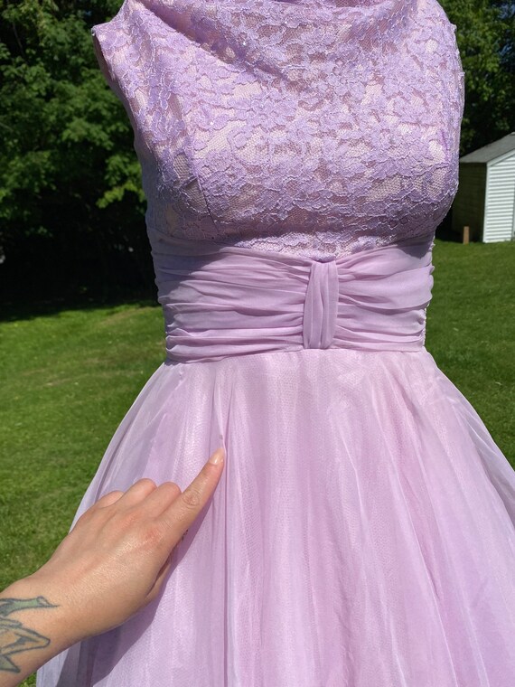 Vintage Purple Dress - image 6