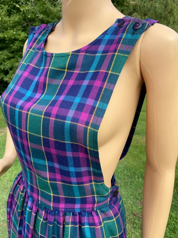 Plaid Pinafore - image 4