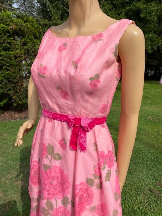 Vintage Rose Dress - image 4