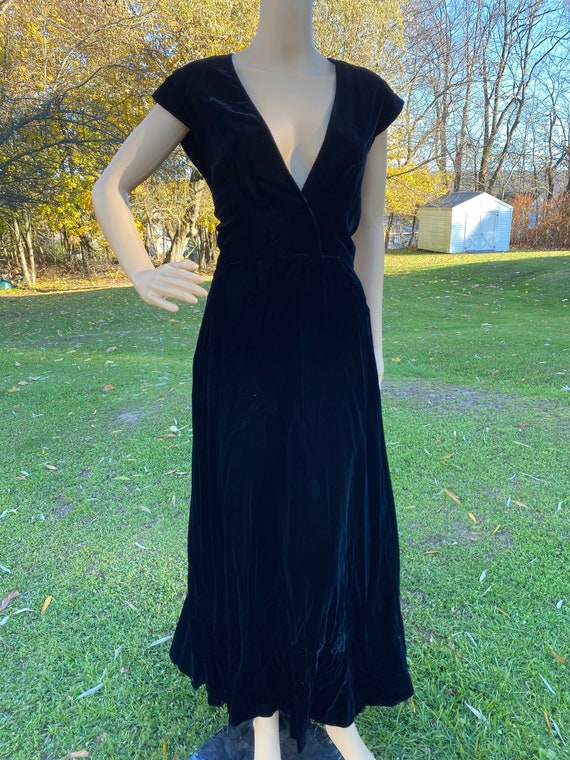 Lillie Rubin Velvet Dress