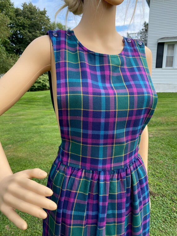 Plaid Pinafore - image 2