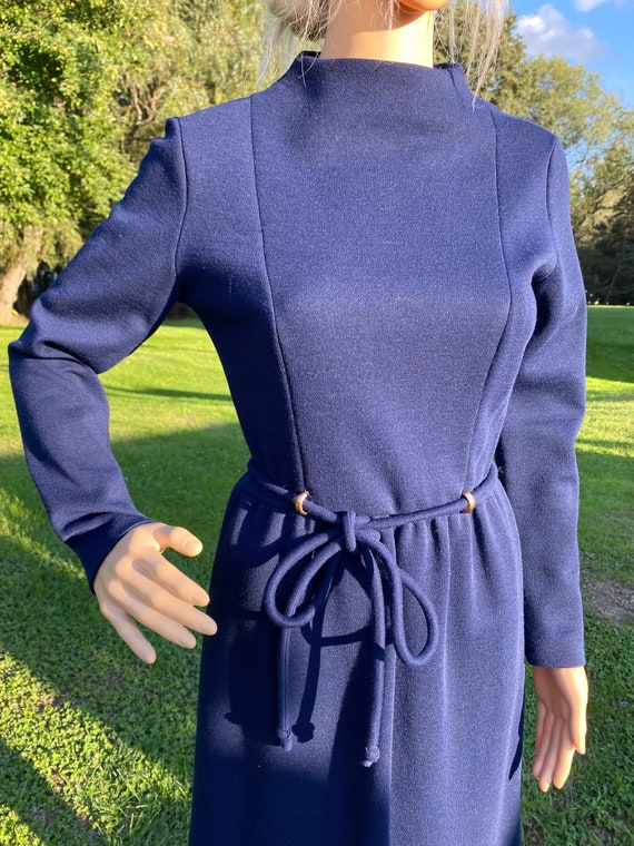 1950 Wool Dress - image 2