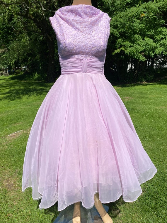 Vintage Purple Dress - image 1