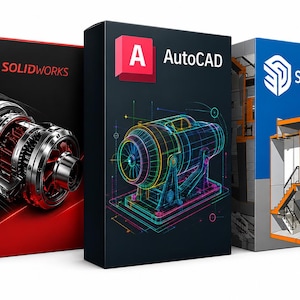 Professionellt CAD-programvarupaket 2026 (direktnedladdning)