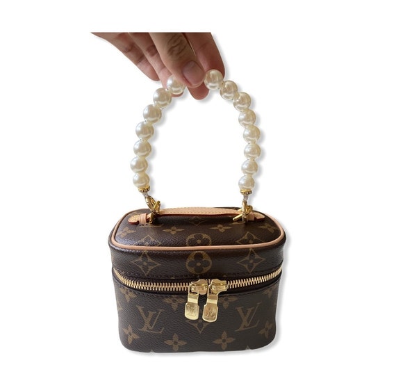 Diy Faux Pearl Bead Chain Bag Strap Extension Perfect For - Temu