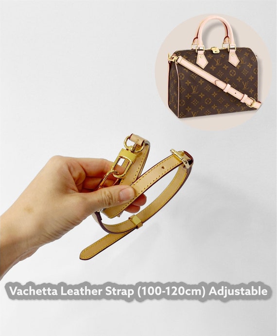  Vachetta Leather Strap Adjustable Crossbody Strap for