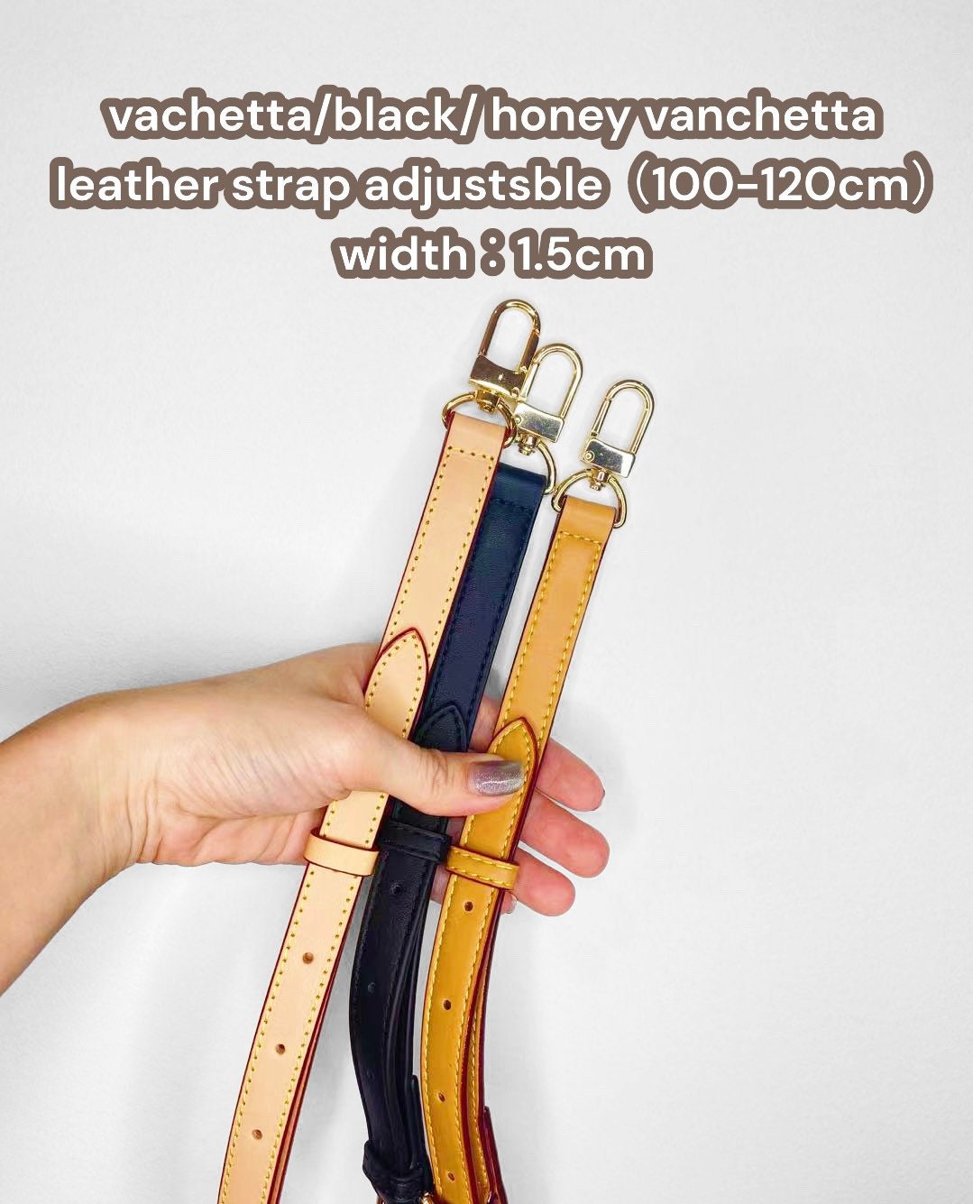 Leather Strap Adjustable Leather Strap for Louis L V -  Hong Kong