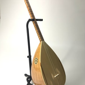 Handmade Turkish Short Neck Baglama Saz Full Set