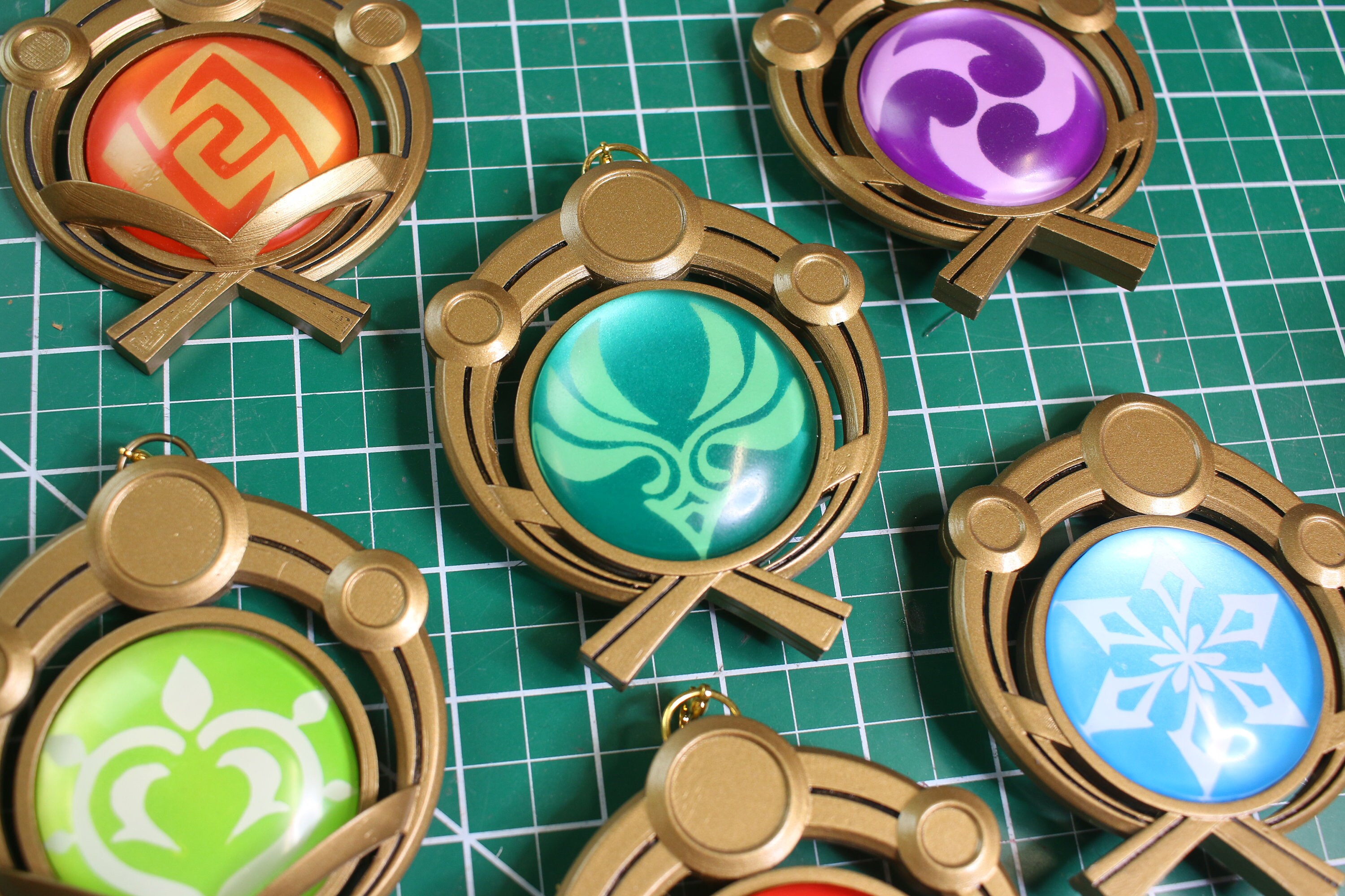 Genshin Impact Props - Inazuma Visions