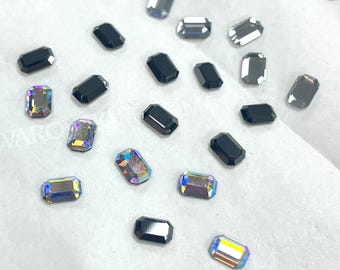 Swarovski 2610 Hotfix 6x4mm M-Foiled - Color Options Available