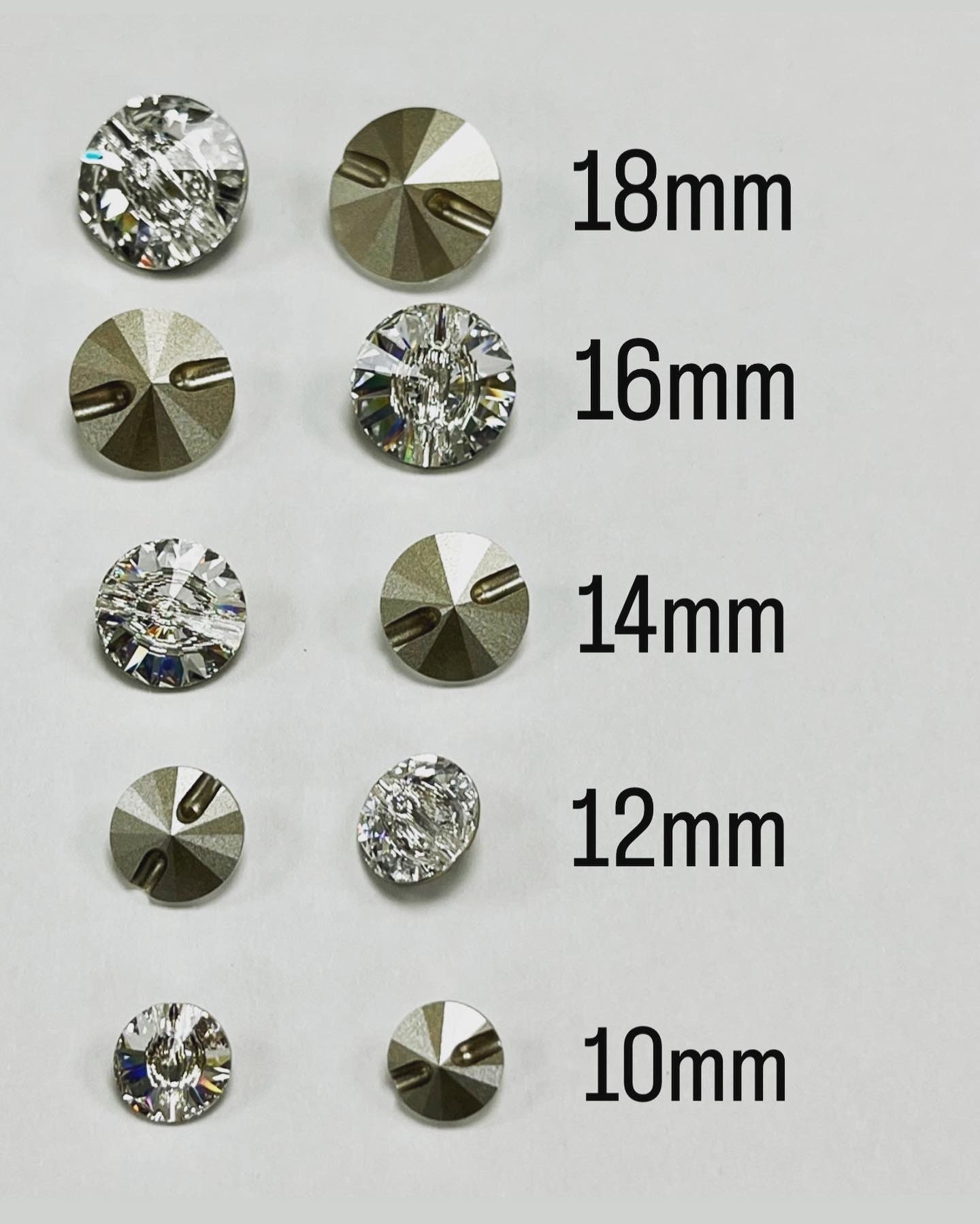 6mm SS30 Assorted Acrylic Rhinestones for Jewelry Making and Face Painting, Lead Free. High Quality Pro Grade - 300 Pieces