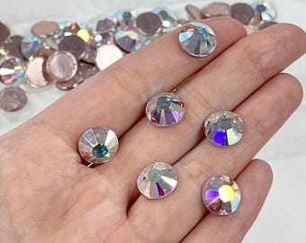 Swarovski Crystal AB Hotfix Rhinestones - Aurora Boreale - Various Sizes