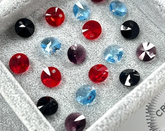 Ciondolo Swarovski 6428 XILION da 8 mm - Cristalli per collana, portachiavi, lampadario o acchiappasole