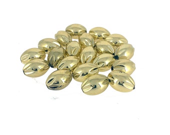 Cylinder Beads 20 pcs - made in Germany Quality Beads , 20x15 mm , Vintage Plastic Beads