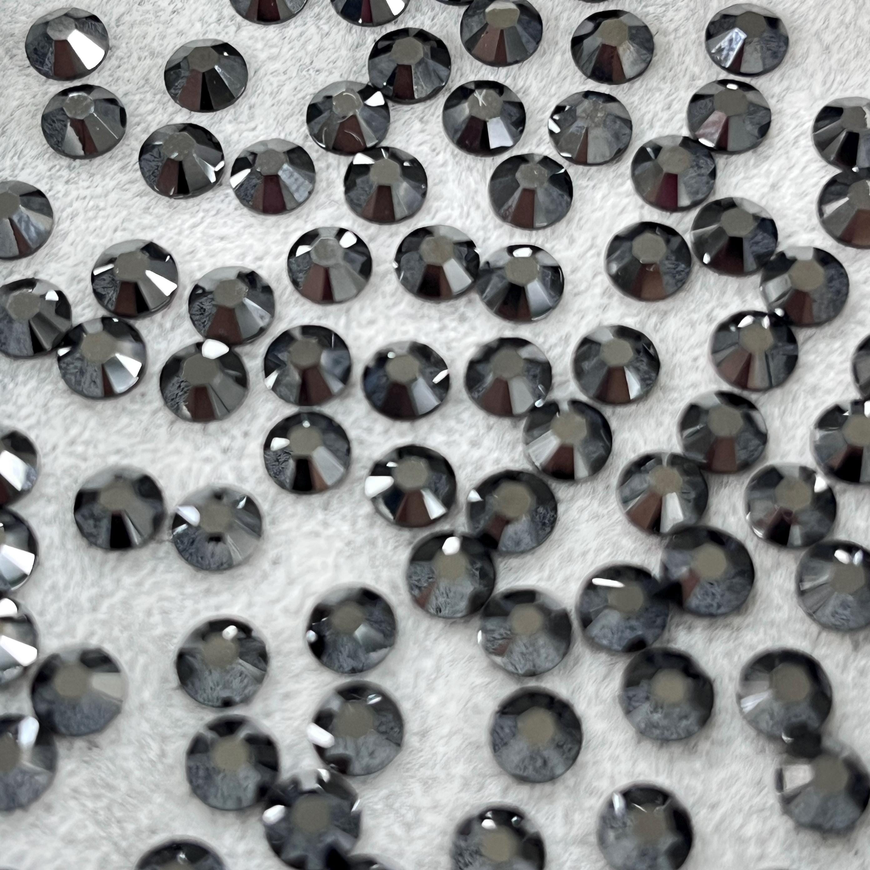Jet Hematite Swarovski Crystals - Etsy Canada