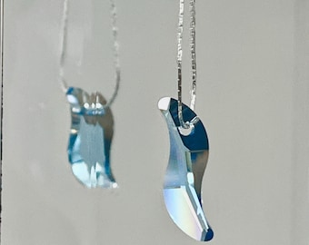 Swarovski 6525 Wave Beads Pendant 28 mm - Cristalli per lampadari e acchiappasole