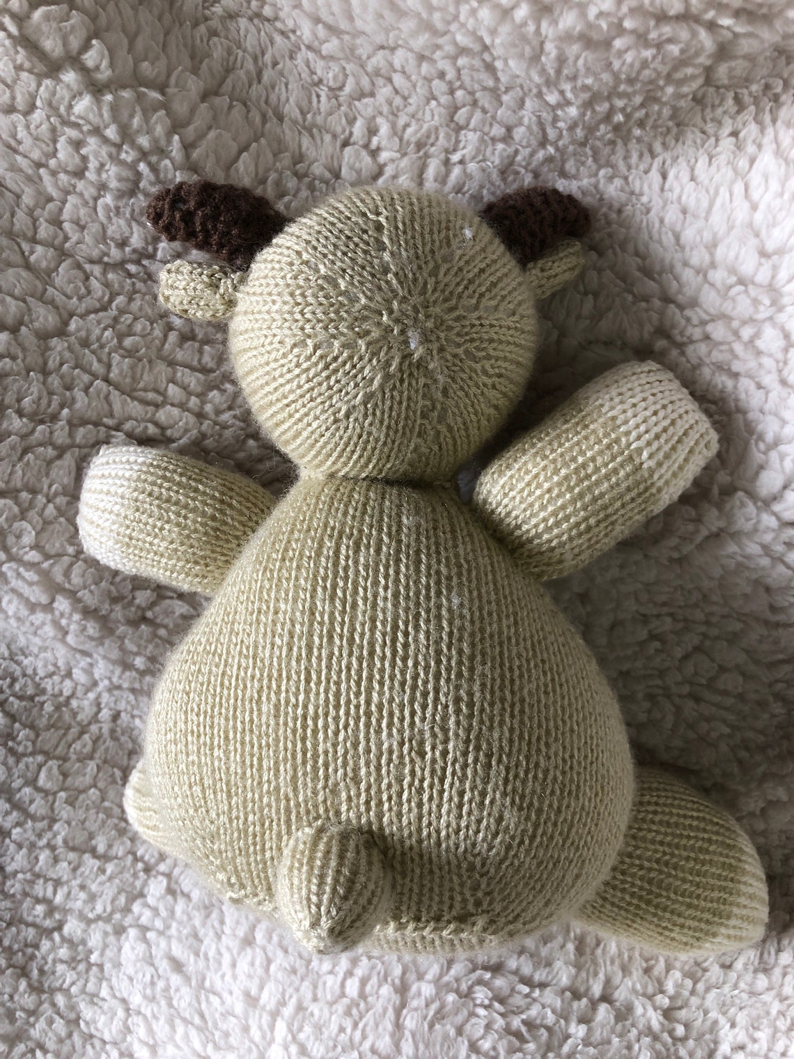 Knitted Goat | Etsy