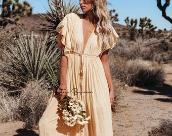 boho beach dress