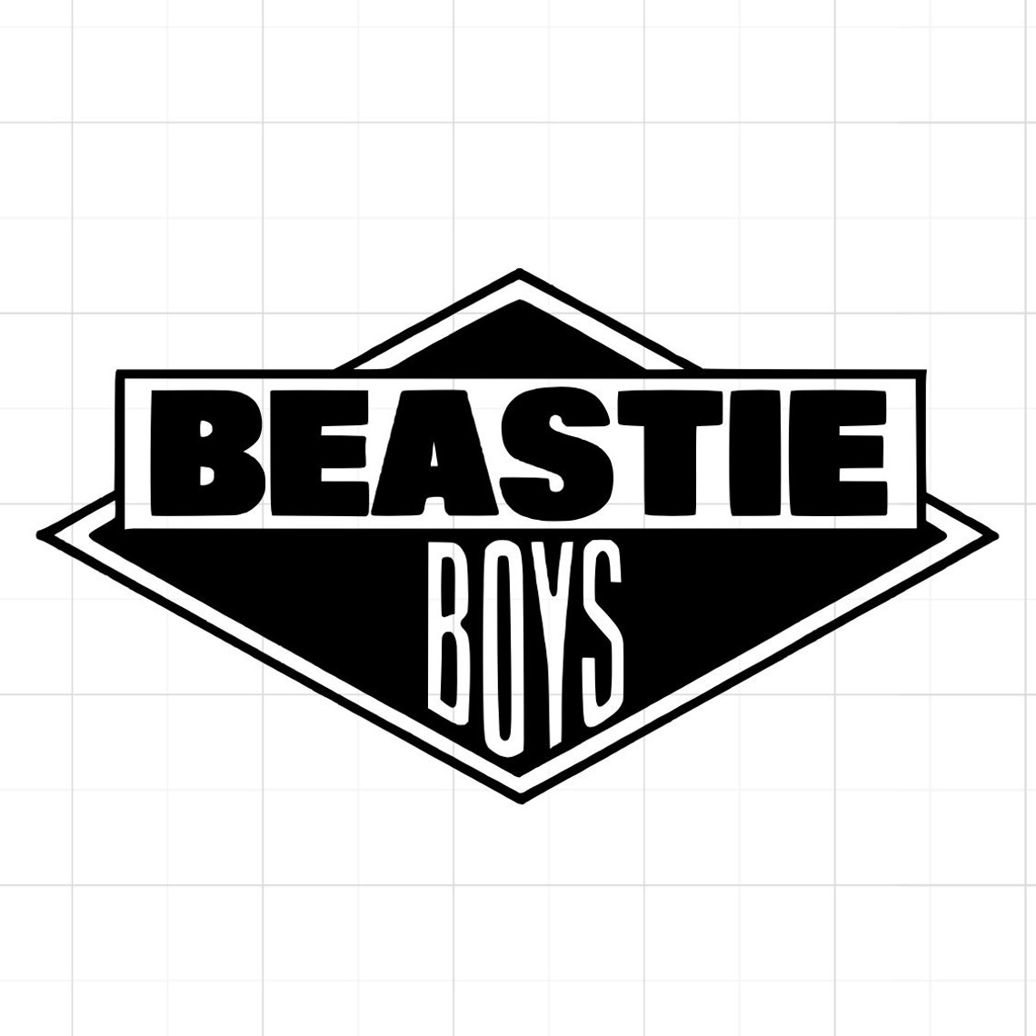 Beastie Boys Vinyl Decal hip hop mike d ad rock adam yauch | Etsy