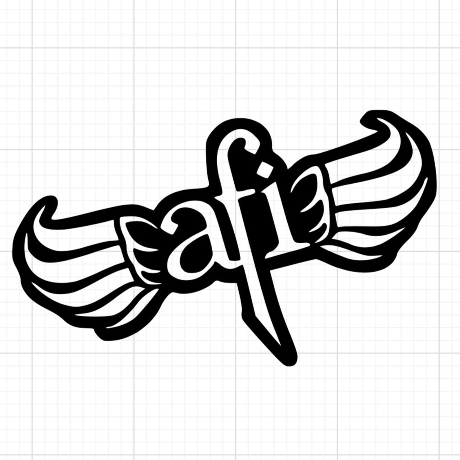 AFI Custom Vinyl Decal sing the sorrow punk goth Etsy