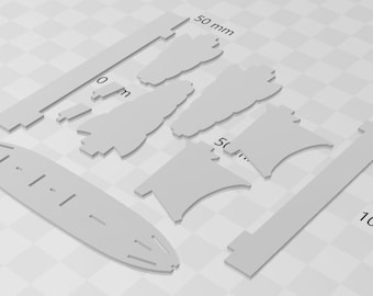 STL: 5-mast Ironclad